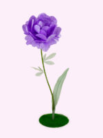 BORA anemone gigante in organza - immagine 4