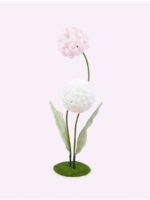 PON-PON fiore gigante in organza