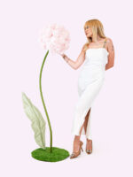 PON-PON fiore gigante in organza - immagine 2